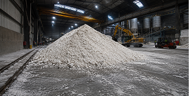 Industrial Salt pile