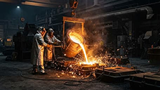 Foundry metal casting